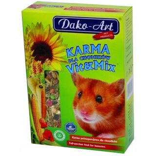 Dako-Art Vit&Mix Hamstri täissööt 500g ART308