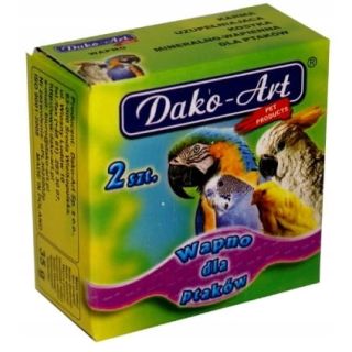 Dako-Art Mineraalne kivi papagoidele 2tk ART608
