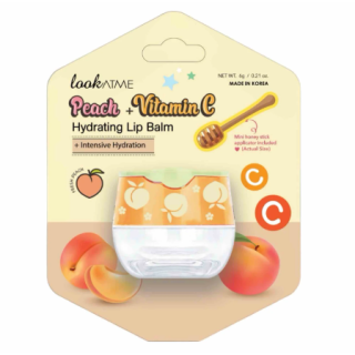 LookAtMe Peach and Vitamin C Lip Balm 6g