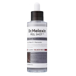 Dr. Melaxin Peel Shot Exfoliant Black Rice Ampoule 80ml