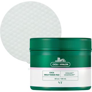 VT Cosmetics Cica Mild Toner Pad 60pcs