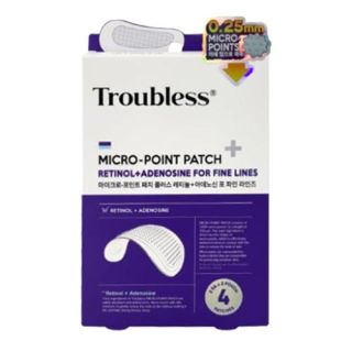 Troubless Micro Point Patch Plus Retinol And Adenosine For Fine Line Care 2pcs