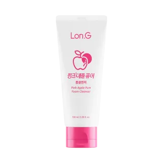 Lon.G Pink Apple Pure Foam Cleanser