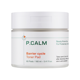 P.CALM Barrier Cycle Toner Pad 60pcs