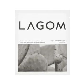 LAGOM Aqua Cactus Mask