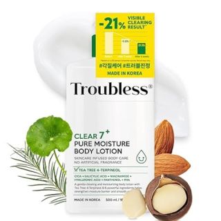Troubless Clear 7 Plus Pure Moisture Body Lotion 500ml