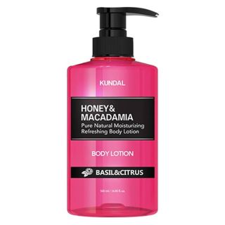 KUNDAL Honey & Macadamia Pure Body Lotion Citrus & Basil 500ml