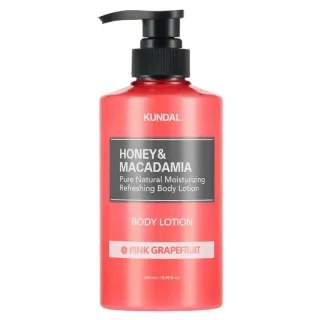 KUNDAL Honey & Macadamia Pure Body Lotion Pink Grapefruit 500ml