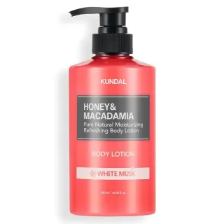 KUNDAL Honey & Macadamia Pure Body Lotion White Musk 500ml