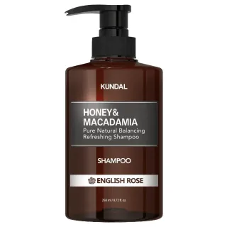 KUNDAL Honey & Macadamia Shampoo English Rose 500ml