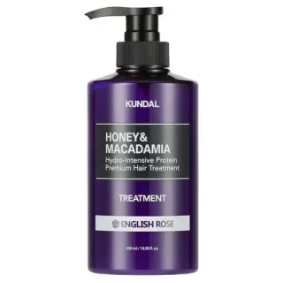 KUNDAL Honey & Macadamia Treatment English Rose 500ml