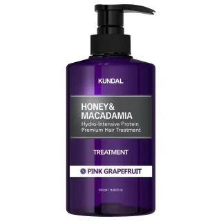 KUNDAL Honey & Macadamia Treatment Pink Grapefruit 500ml