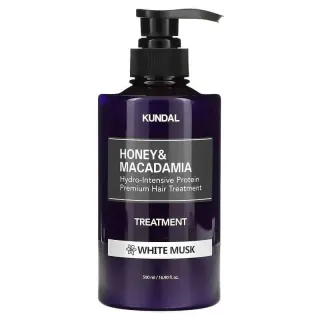 KUNDAL Honey & Macadamia Treatment White Musk 500ml