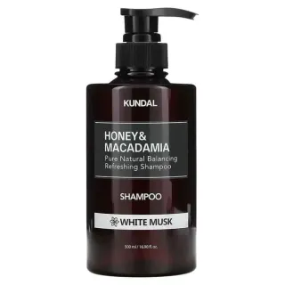 Kundal Honey & Macadamia Shampoo White Musk 500ml