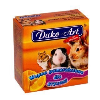 Dako-Art Mineraalne kivi närilistele apelsiiniga 40g Art628